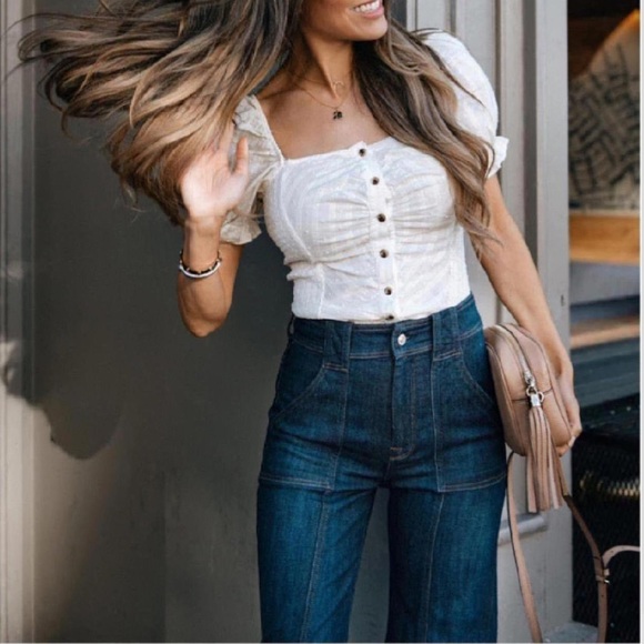 bp Tops - Puff Sleeve Top